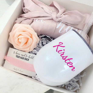 Personalisierte Bridesmaid Wine Tumbler