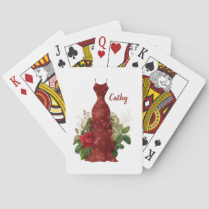 Personalisierte Bridesmaier spielen Karten Spielkarten
