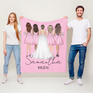 Personalisierte Bridge-Individuelle Name Fleecedecke