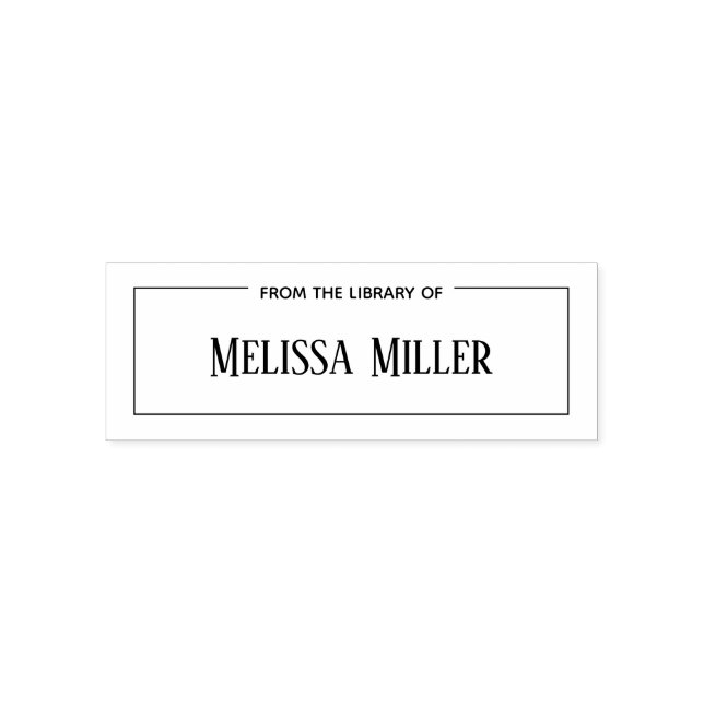 Personalisierte Briefmarke aus der Namensbibliothe Permastempel (Design)