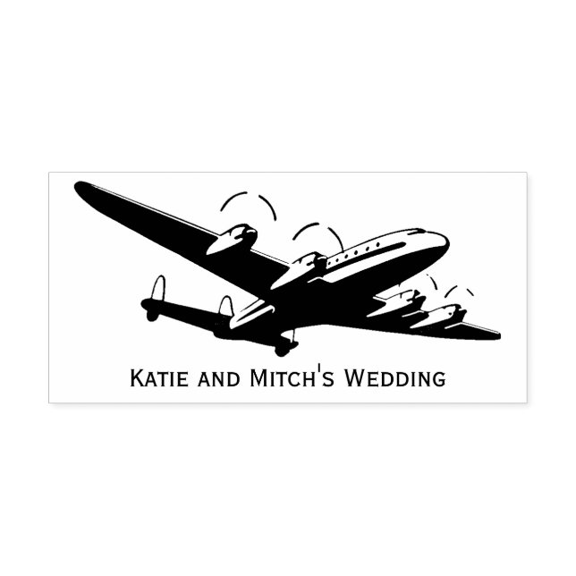 Personalisierte Briefmarke des Vintagen Ziellandes Gummistempel (Prägung)