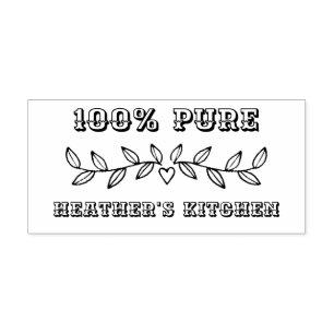 Personalisierte Briefmarke für kleine Unternehmen Gummistempel