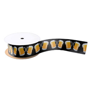 Personalisierte Brille aus Biersatin Satinband
