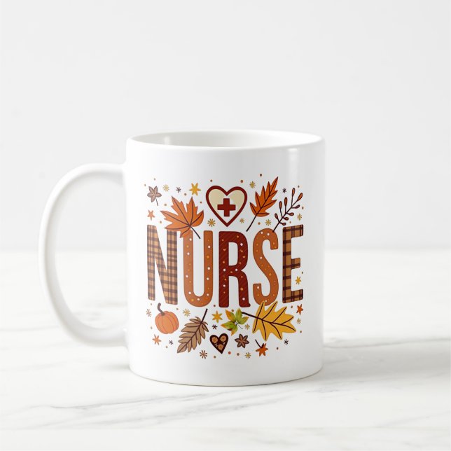 Personalisierte Bubelbriefe für Krankenschwester R Kaffeetasse (Links)