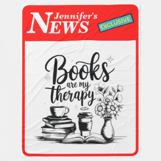 Personalisierte Bücher sind meine Therapie News Ex Fleecedecke