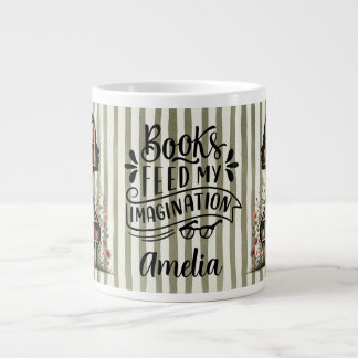 Personalisierte Bücher Speisen Meine Fantasie Jumbo-Tasse