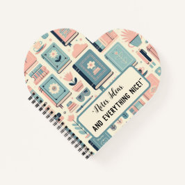 Personalisierte Bücher und Pflanze Pastellheft