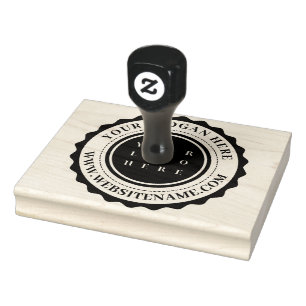 Personalisierte Business-Logo-Stationierung Groß Gummistempel