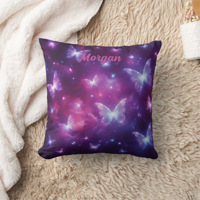 Personalisierte Butterfly Fantasy Art Kissen (Decke)