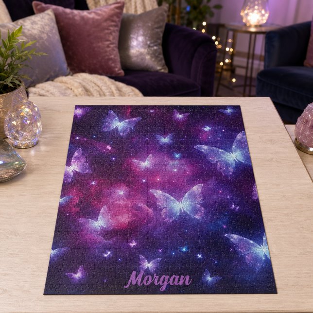 Personalisierte Butterfly Fantasy Art Puzzle (Von Creator hochgeladen)