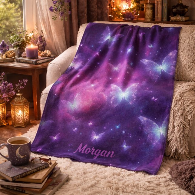 Personalisierte Butterfly Fantasy Art Sherpadecke (Von Creator hochgeladen)