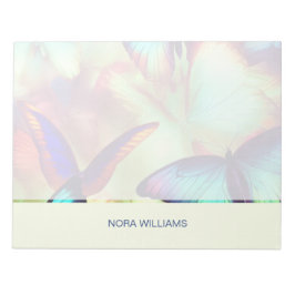 Personalisierte Butterfly-Notepad Notizblock