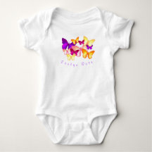 Personalisierte Butterfresser Baby Bodysuit