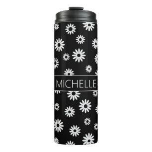 Personalisierte BW-Daisien Thermosbecher
