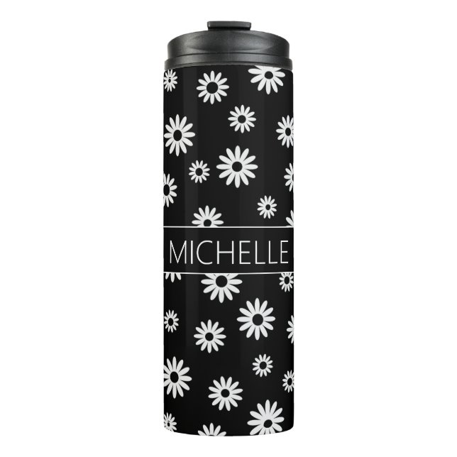Personalisierte BW-Daisien Thermosbecher (Vorderseite)