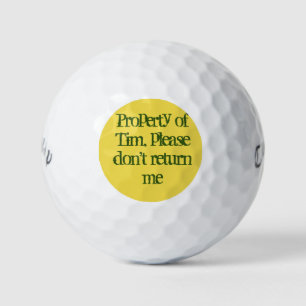 Personalisierte Callaway Warbird Golf Balls Golfball