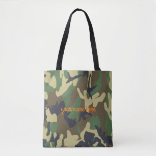 Personalisierte Camouflage-Taschen-Tasche