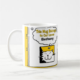 Personalisierte Cat Lover Tasse