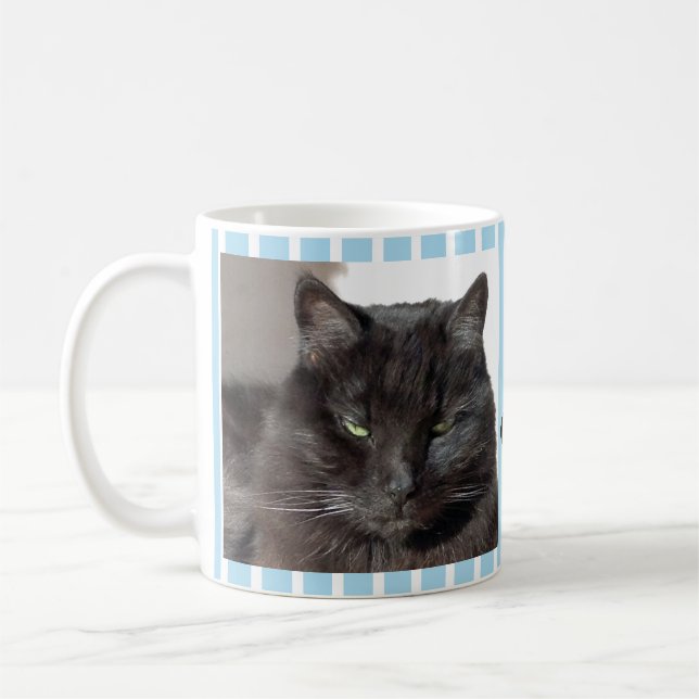 Personalisierte Cat-Tasse Kaffeetasse (Links)