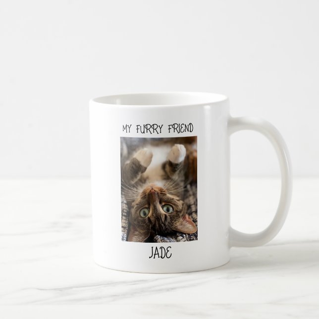 Personalisierte Cat-Tasse Kaffeetasse (Rechts)