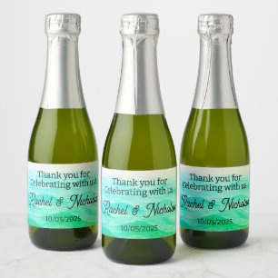personalisierte Champagner-Miniaturflaschen Gesche