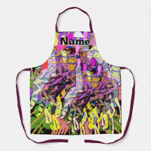 Personalisierte Chaos-Küche-Craft-Barbecue-Schürze Schürze