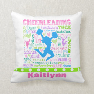 Personalisierte Cheerleading Kissen