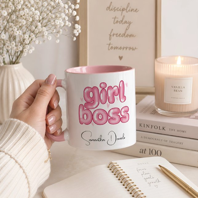 Personalisierte Chefin  Tasse (Von Creator hochgeladen)
