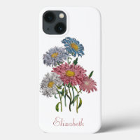 Personalisierte China Asters Fall Mate iPhone Fall