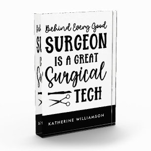 Personalisierte Chirurgie Chirurgischer Technolo Fotoblock
