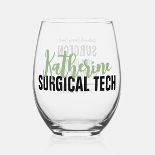 Personalisierte Chirurgie Chirurgischer Technolo Weinglas Ohne Stiel