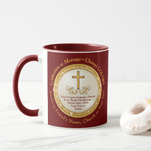 Personalisierte christliche Geschenke, Schriftbech Tasse