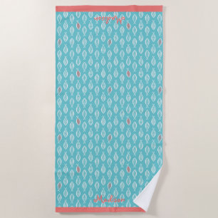 Personalisierte Christliche Ichthys Jesus Fish Aqu Strandtuch
