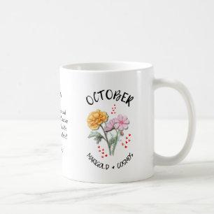 Personalisierte christliche OKTOBER-Geburtsmonatsb Kaffeetasse