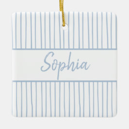 PERSONALISIERTE CHRISTMAS-ORNATION KERAMIKORNAMENT