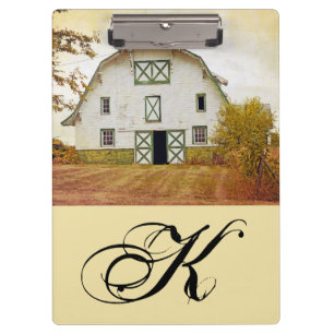 Personalisierte Clip Board Sunset Stall Land Rusti Klemmbrett