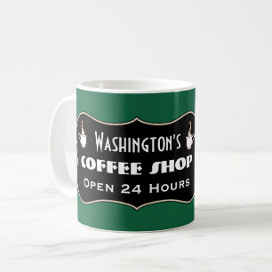 Personalisierte Coffee Shop Tasse Geschenk 