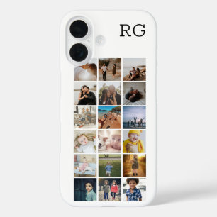 Personalisierte Collage macht Ihr eigenes einzigar iPhone 16 Hülle