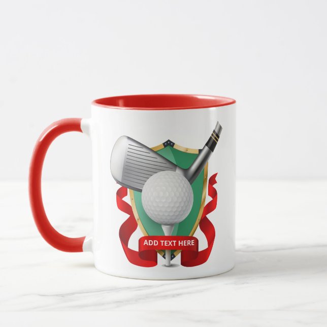 Personalisierte Combo Golf Tasse (Links)