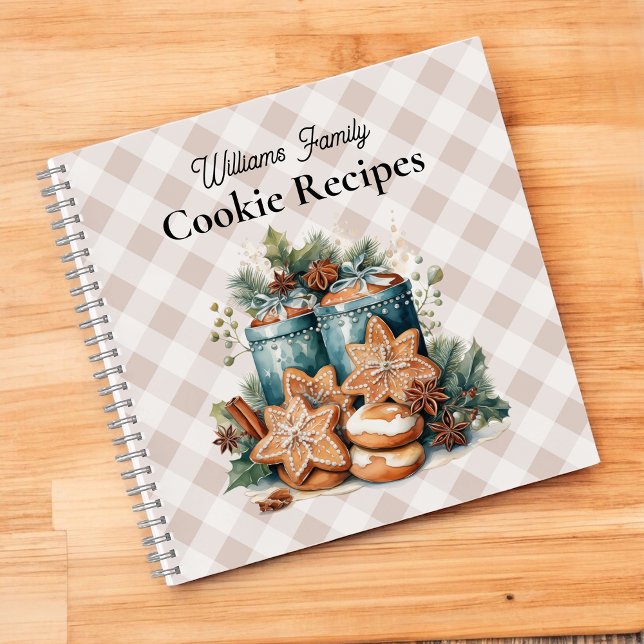 Personalisierte Cookie-Rezepte mit Namen Notizbuch (Von Creator hochgeladen)