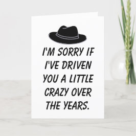 Personalisierte Coole Botschaft des Sonnenvatertag Feiertagskarte