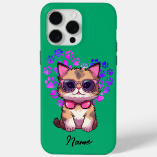 Personalisierte Coole Katze in Sonnenbrillen Fall Case-Mate iPhone Hülle