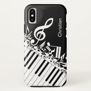 Personalisierte coole musikalische Anmerkungen und Case-Mate iPhone Hülle
