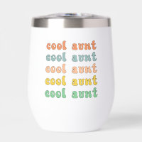 Personalisierte Coole Tante Moderne Retro Tante