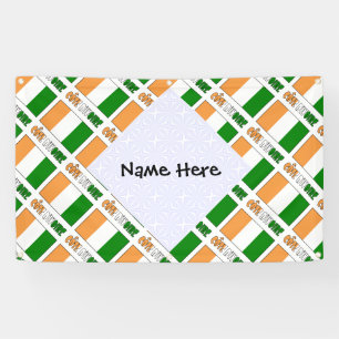 Personalisierte Côte d'Ivoire Elfenbeinküste-Flagg Banner