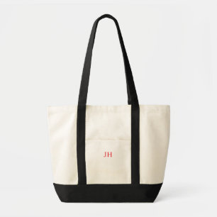 Personalisierte Courtside-Monogramm-Tasche – Maßan Tragetasche