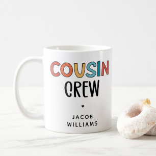 Personalisierte Cousin Crew Matching Cousin Gesche Kaffeetasse