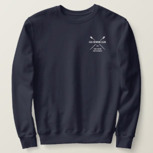 Personalisierte Crew Ruderlogos Ruhegymnastik Jahr Sweatshirt