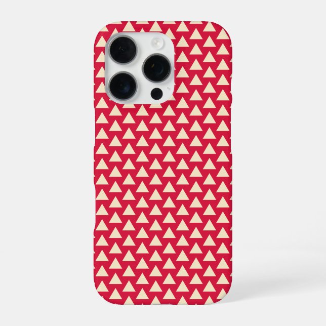 Personalisierte crimson iPhone-Hülle mit individue iPhone Hülle (Rückseite)