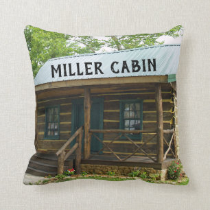 PERSONALISIERTE CUSTOM LOG CABIN PILLOWS KISSEN